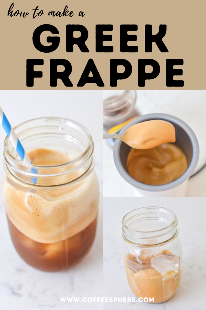 how to make greek frappe