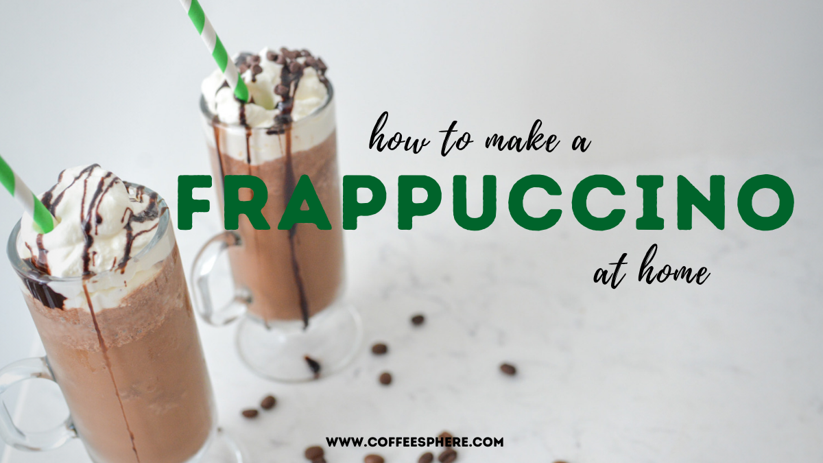 how to make a frappuccino