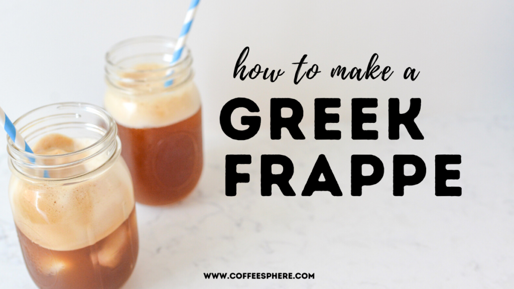 how to make greek frappe