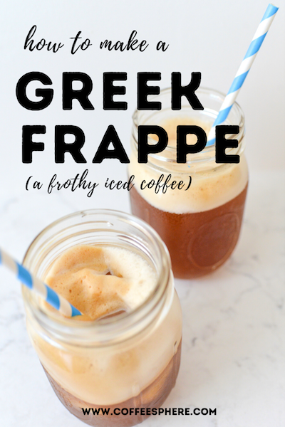 how to make greek frappe