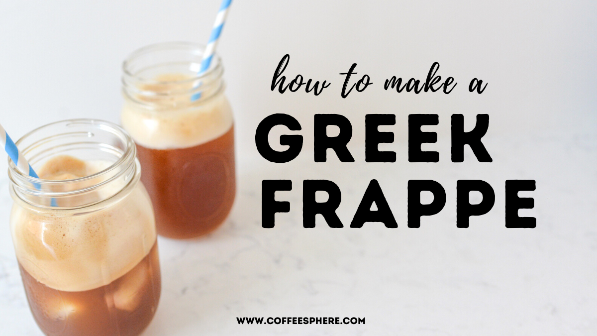 how to make a greek frappe