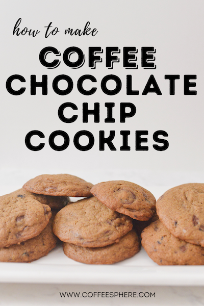 how to make coffee chocolate chip cookies pin