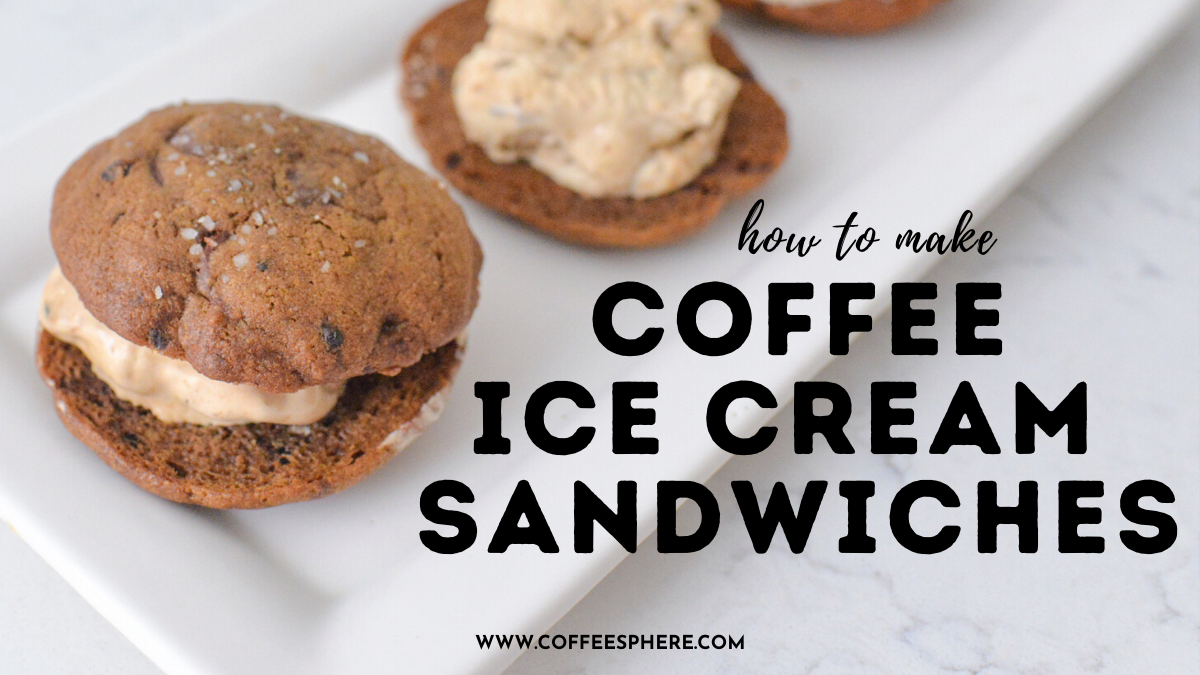 coffee ice cream sandwiches