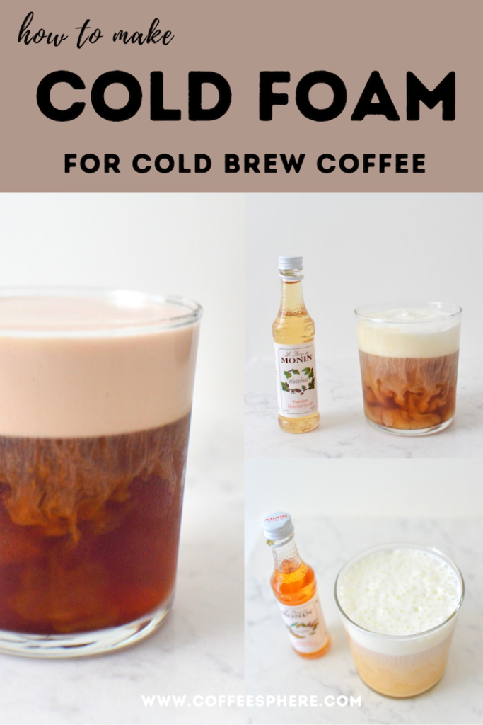 how to make cold foam for cold brew coffee