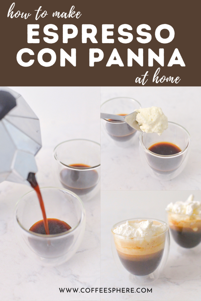 espresso con panna