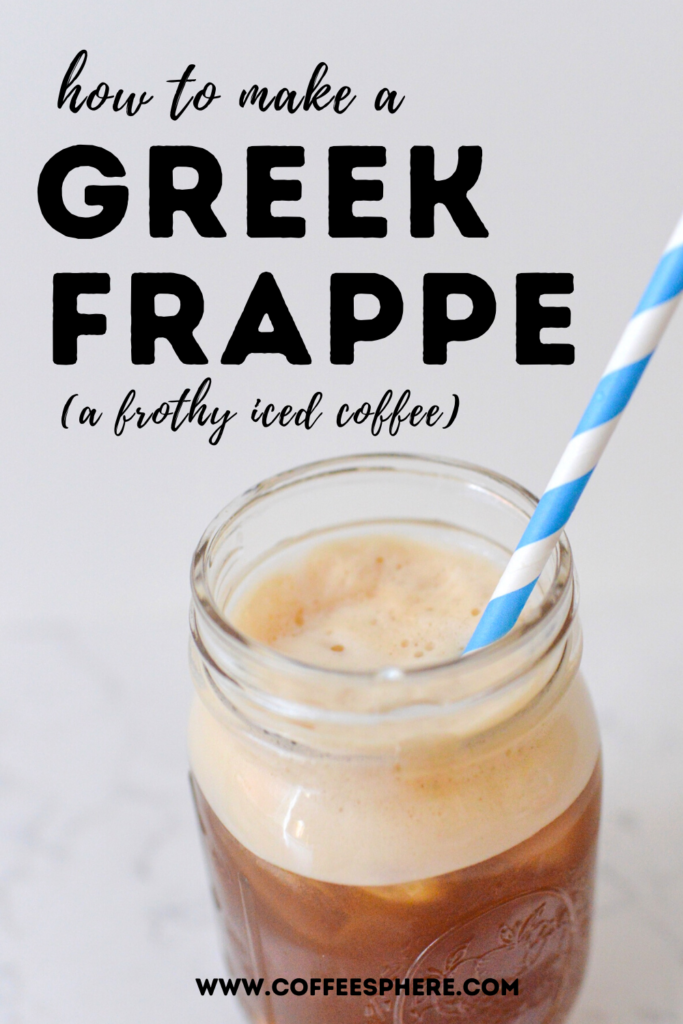 how to make greek frappe