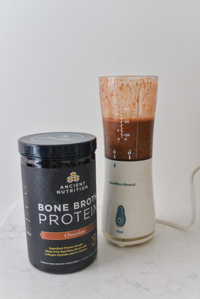 chocolate protein powder for mocha smoothie