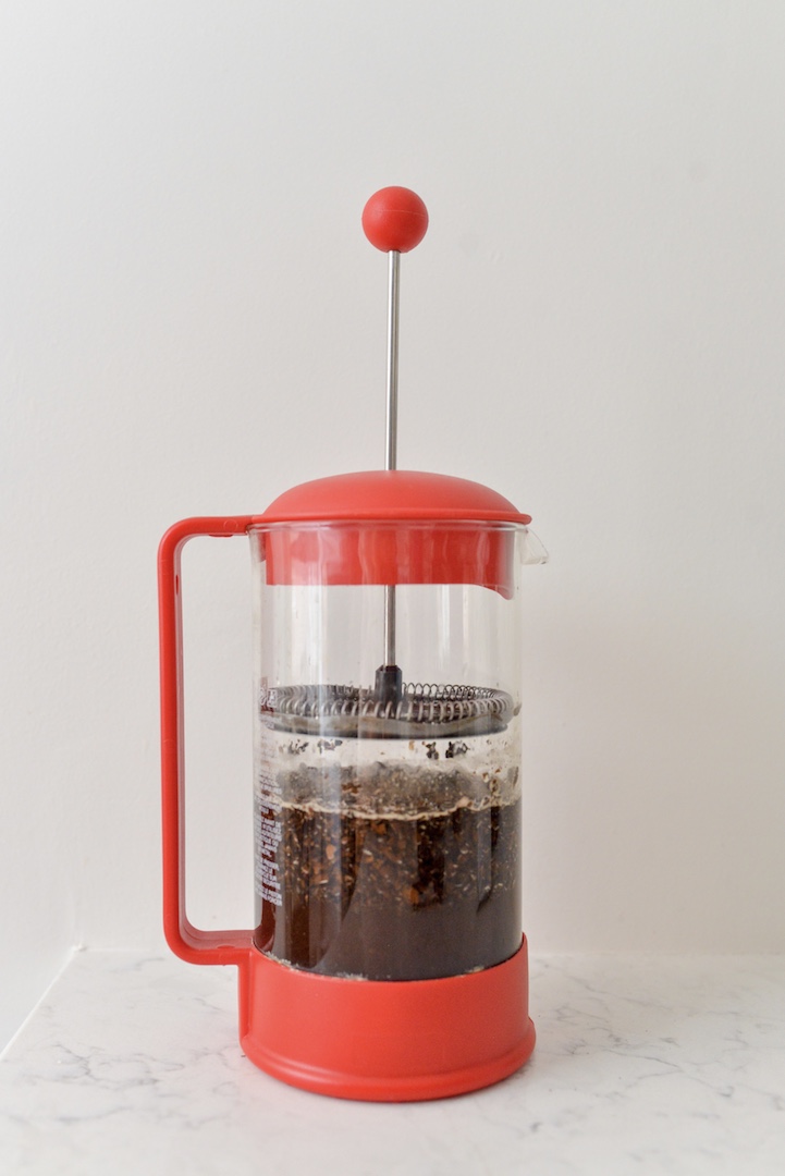 french press cold brew coffee