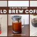 how to make cold brew coffee