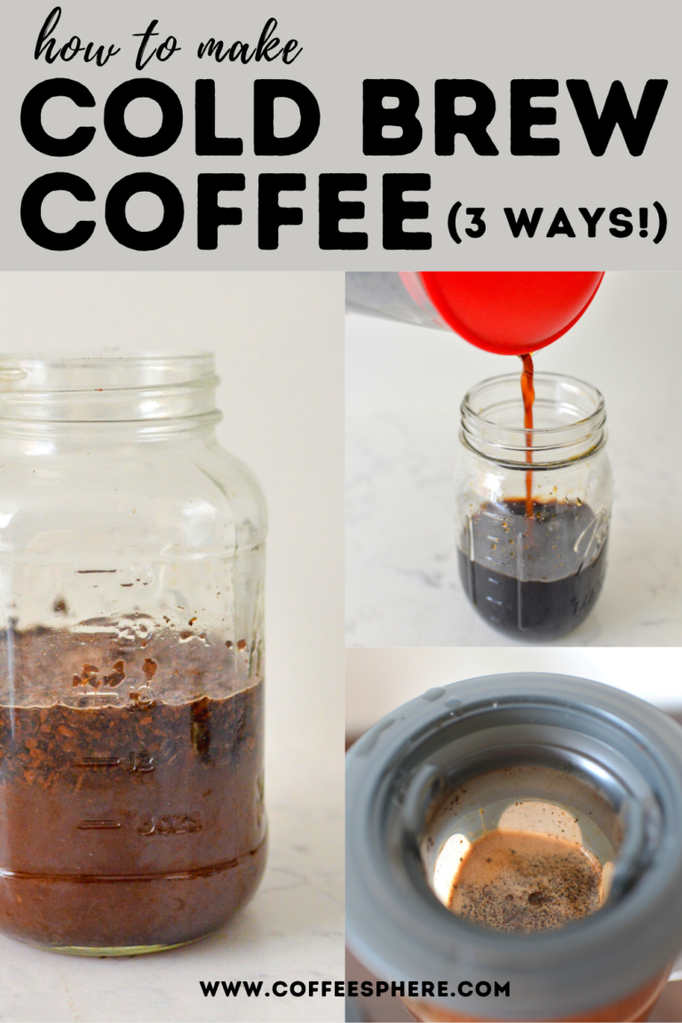 How To Make Cold Brew Coffee 3 Easy Ways 