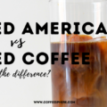 iced americano vs iced coffee