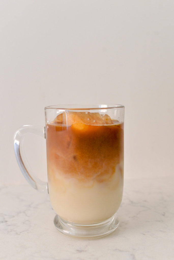 How To Make An Iced Hazelnut Macchiato