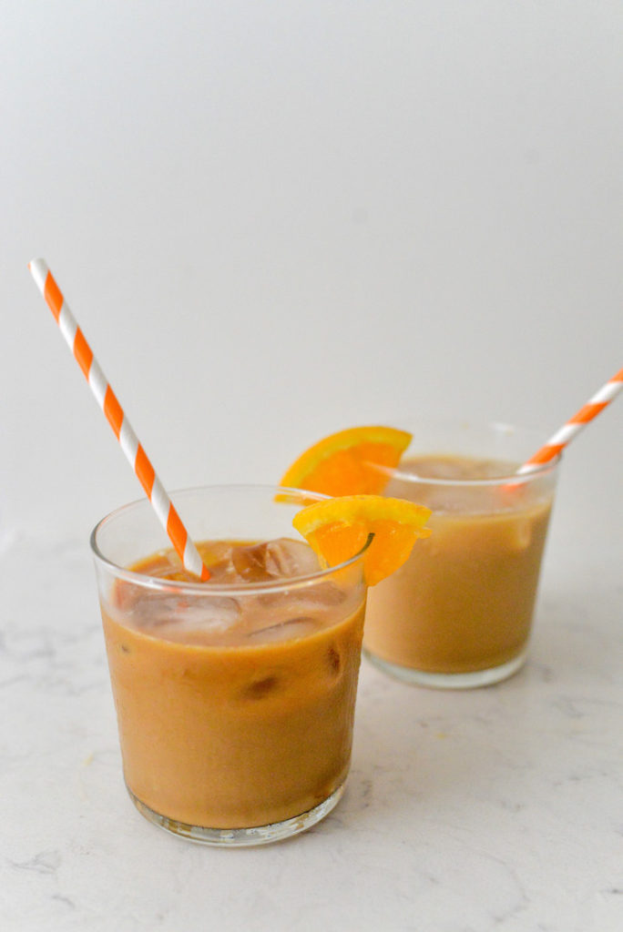 orange cold brew coffee