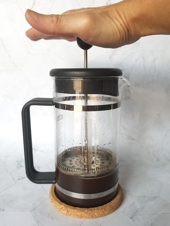 push plunger french press espresso