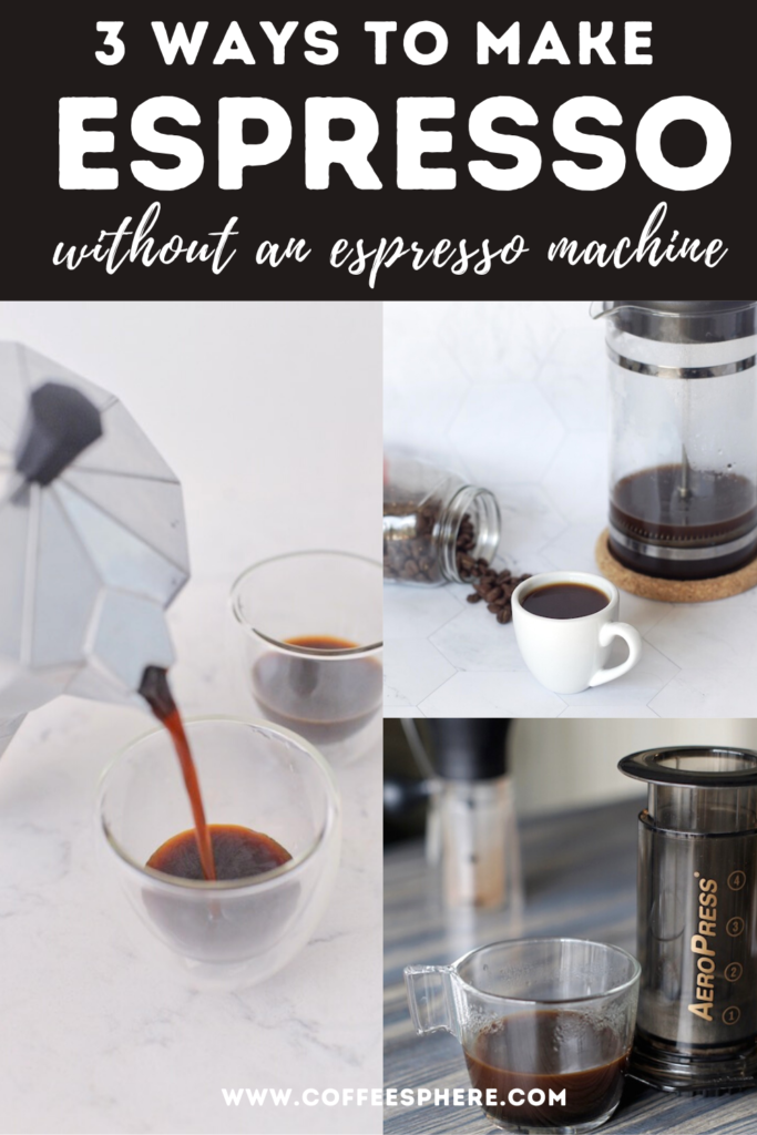 3 ways to make espresso