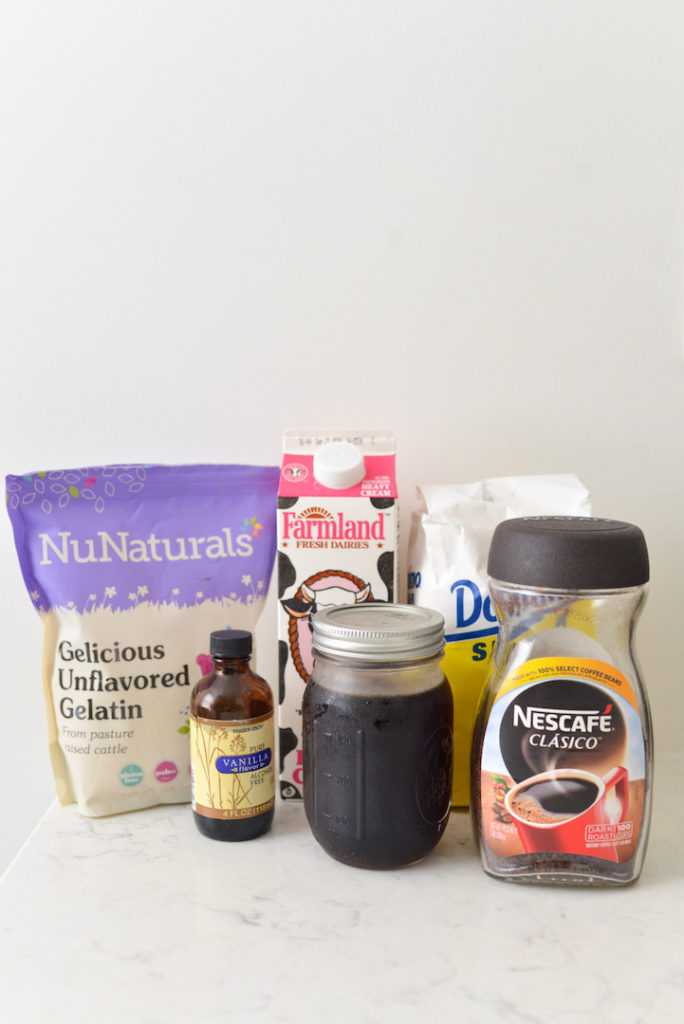 coffee panna cotta ingredients