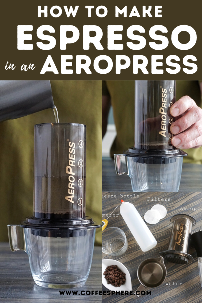 how to make espresso in an aeropress
