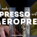 how to make espresso with aeropress