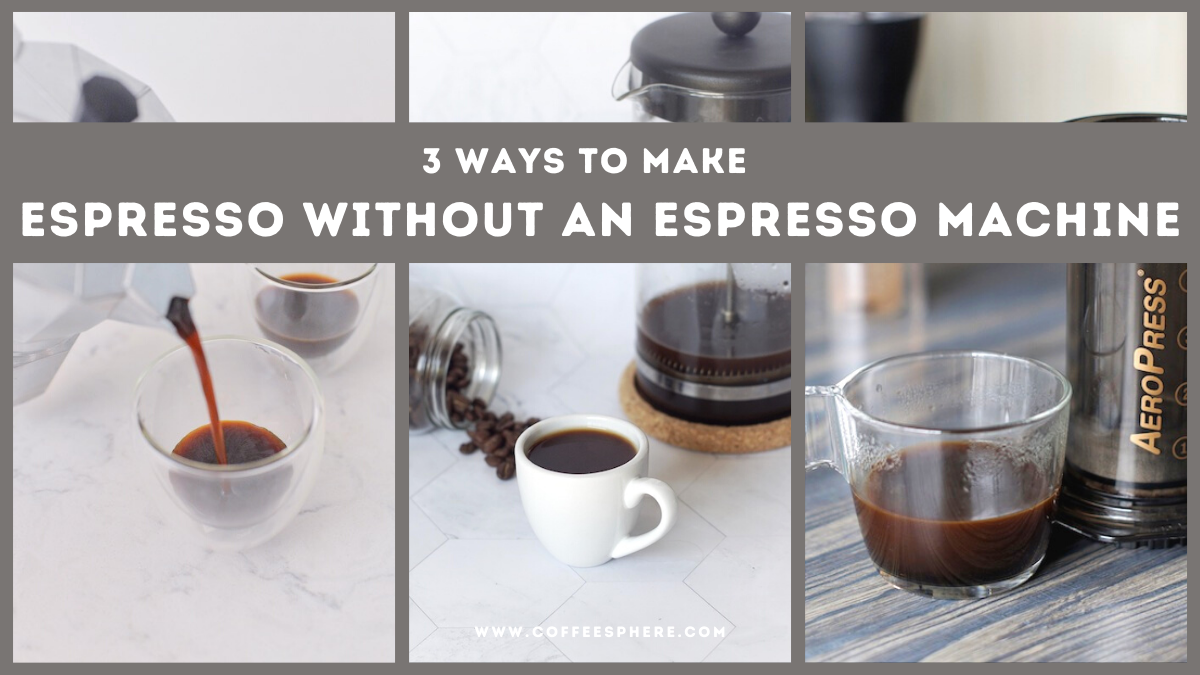 how to make espresso without an espresso machine