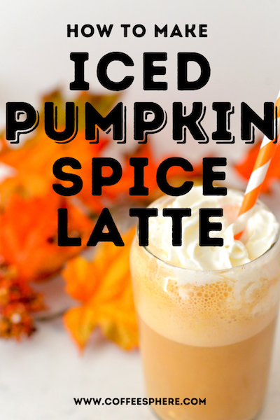 pumpkin spice latte cold
