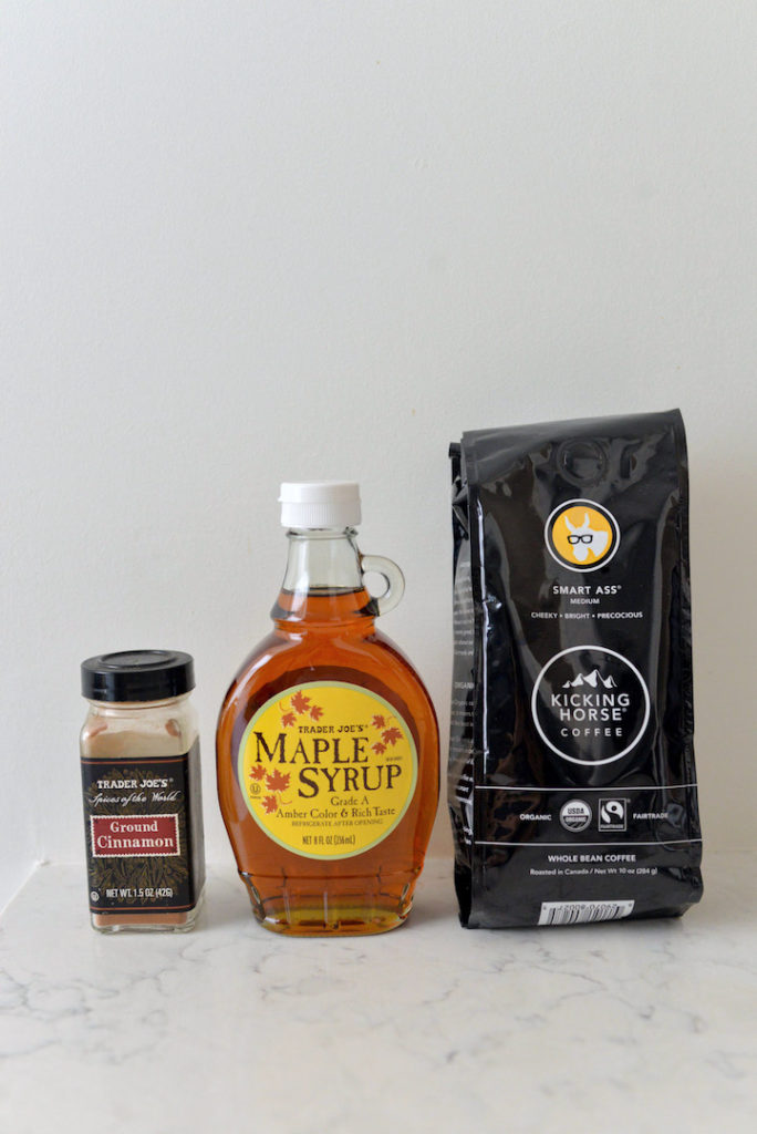 maple cinnamon coffee ingredients
