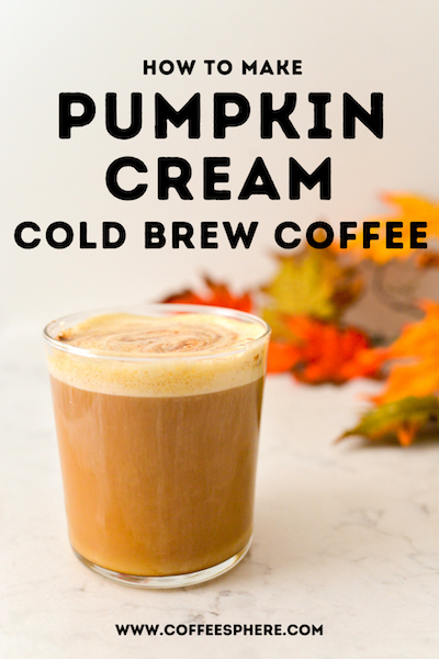 pumpkin cream cold brew starbucks