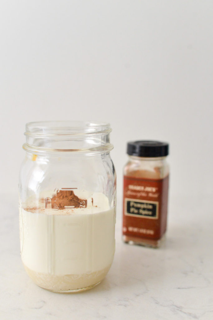 pumpkin spice creamer pumpkin pie spice