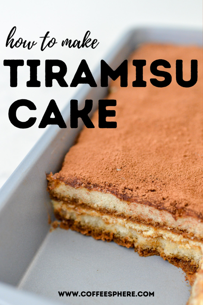 tiramisu cake