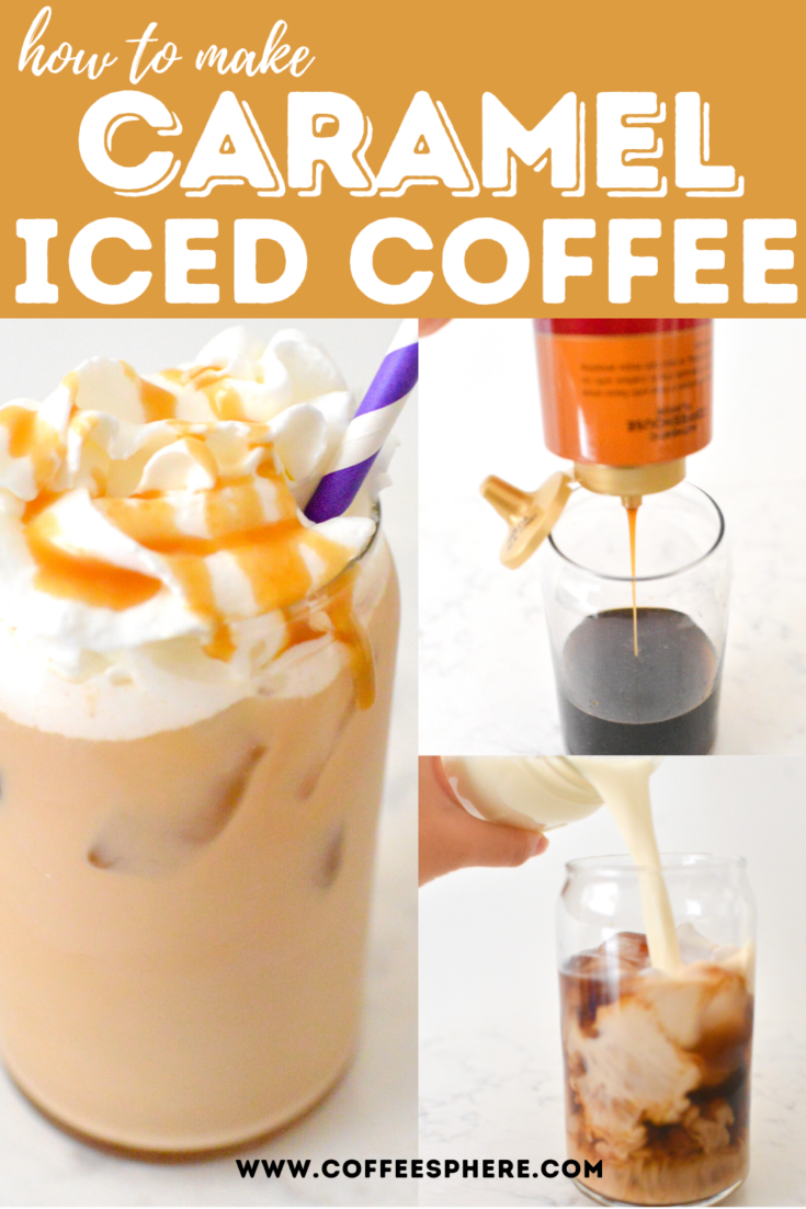 how to make caramel iced coffee