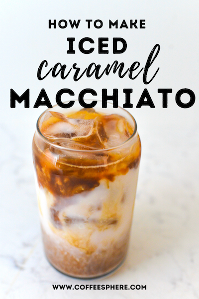 how to make an iced caramel macchiato