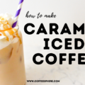 caramel iced coffee