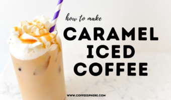 caramel iced coffee