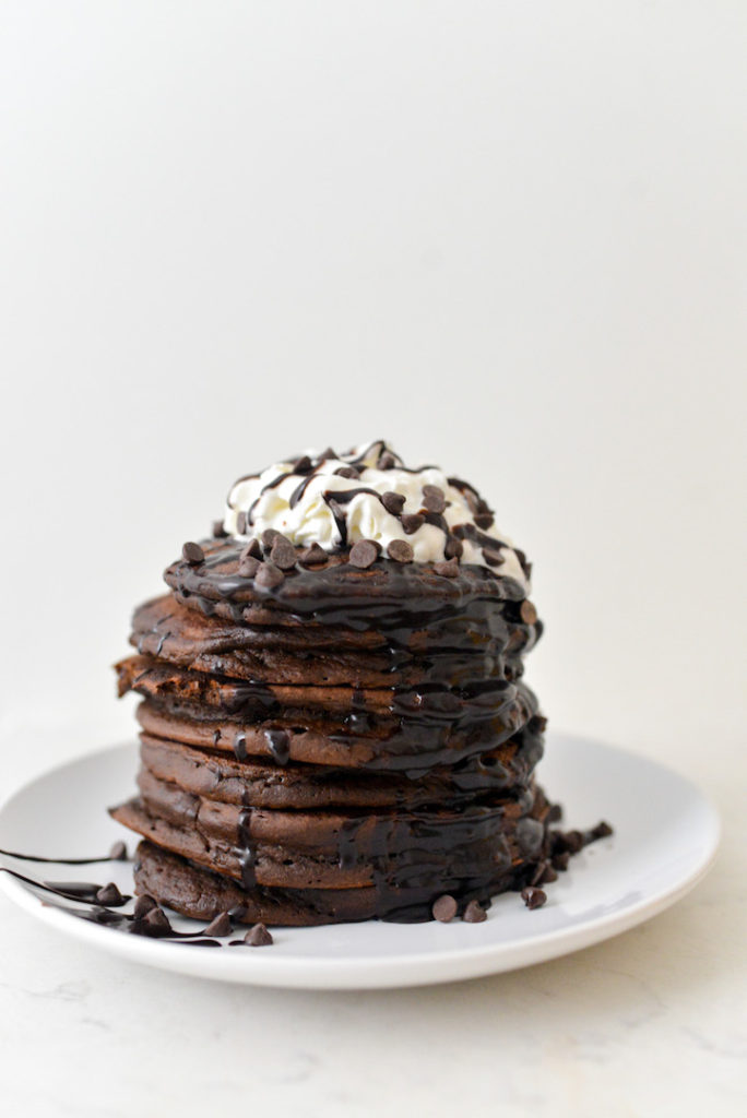 how to make mocha pancakes