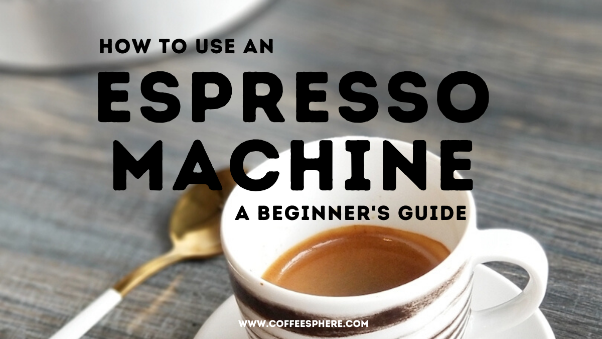 how to use an espresso machine