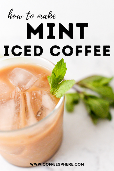 mint iced coffee