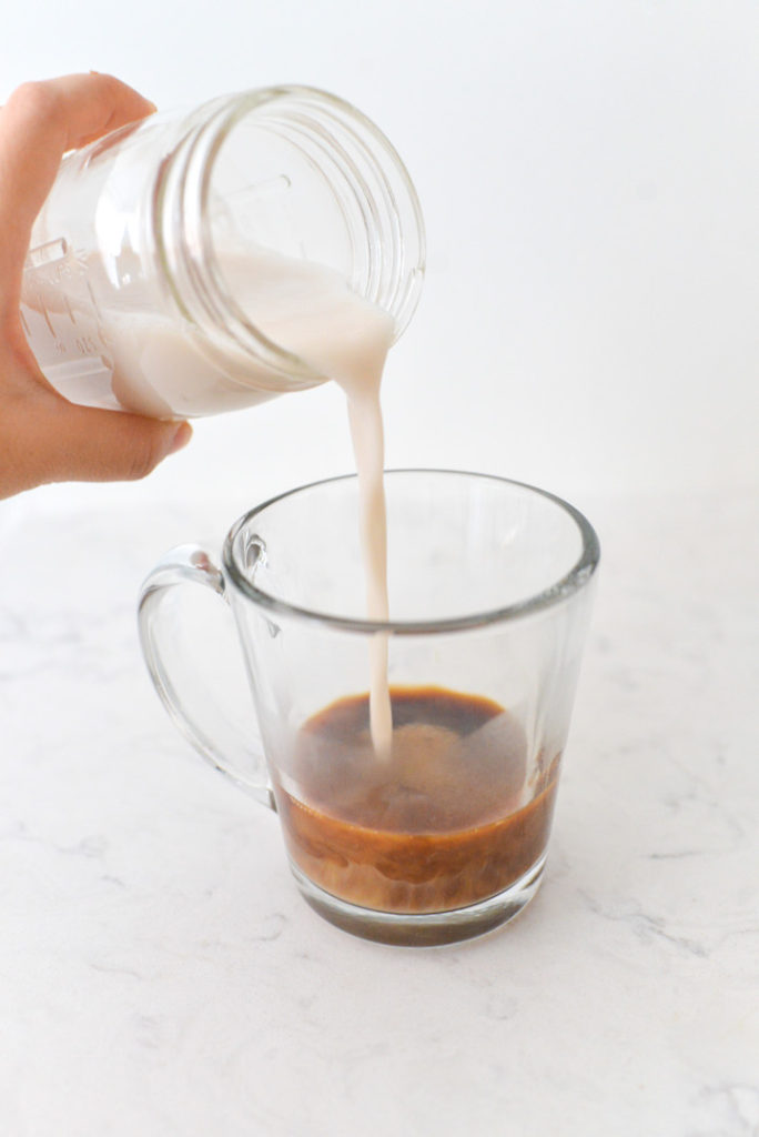christmas coffee blend milk