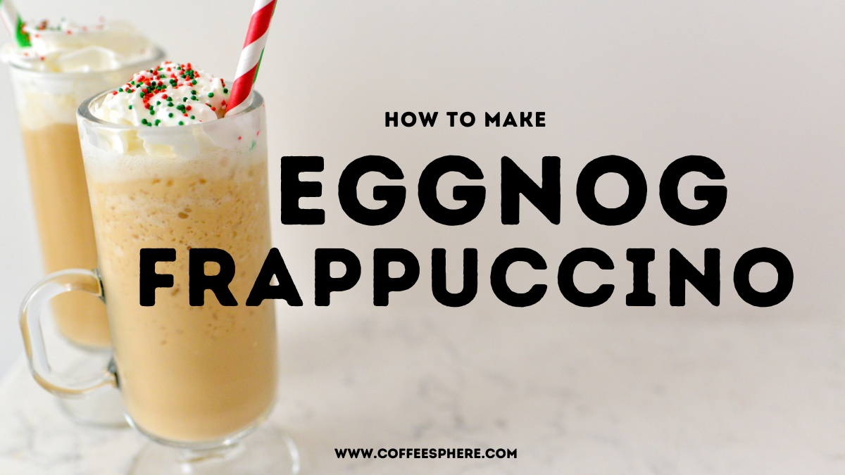 eggnog frappuccino