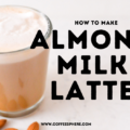 almond milk latte