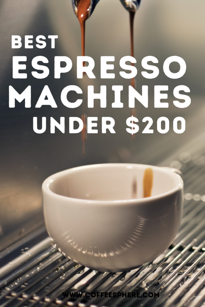 best espresso machines under $200
