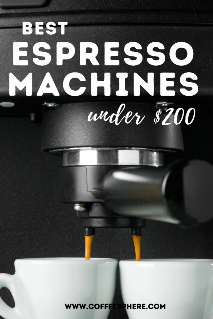 best espresso machines under 200