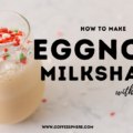 eggnog milkshake