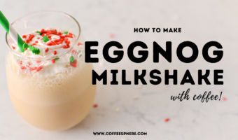 eggnog milkshake