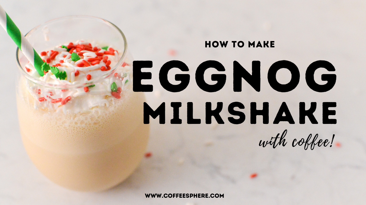 eggnog milkshake
