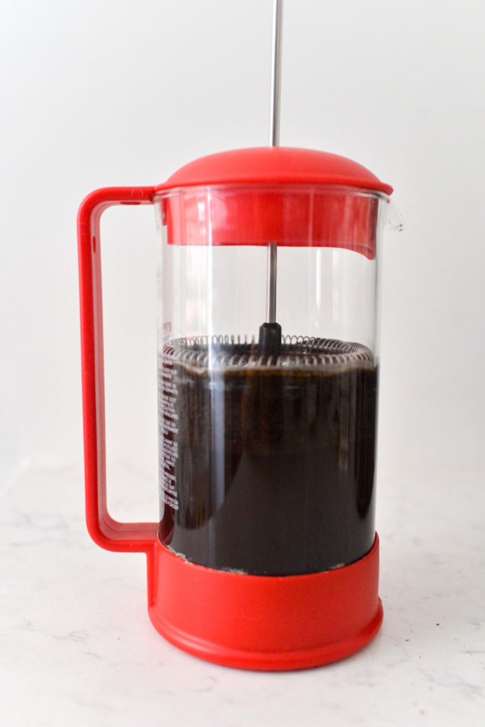 festive cold brew starbucks french press