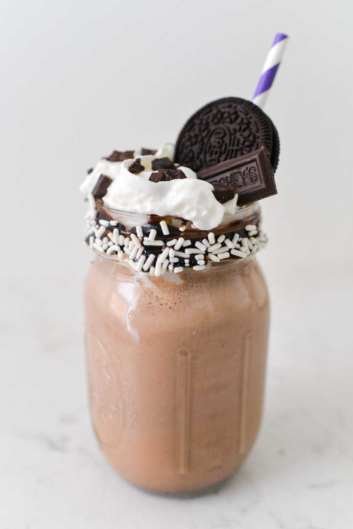 how to make oreo coffee milkshake