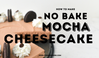 mocha no bake cheesecake