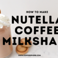 nutella coffee milkshake
