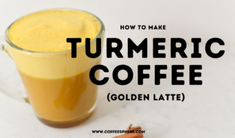 turmeric coffee golden latte