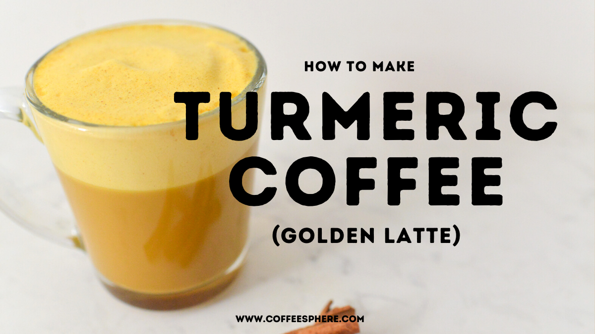 turmeric coffee golden latte