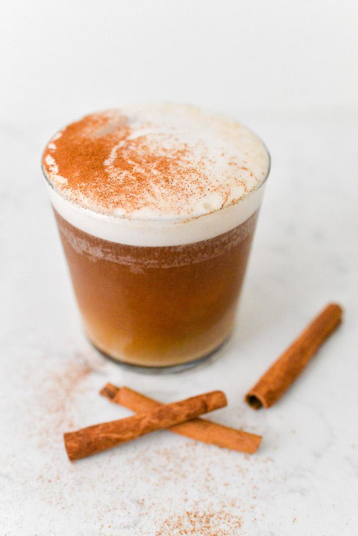 Cold Brew with Cinnamon Oatmilk Foam starbucks copycat